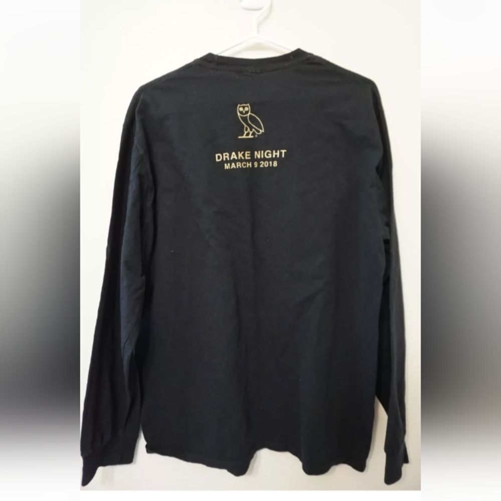 TORONTO FC Raptors Drake OVO Blue Jays Maple Leafs Argos Long sleeve Shirt - LRG - Picture 3 of 9